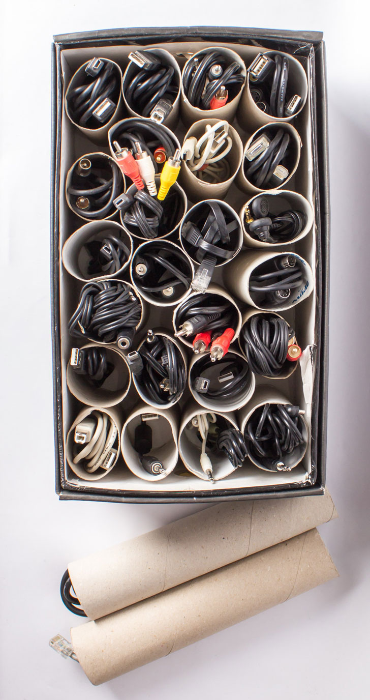 Paper-Rolls-Cable-Organizer
